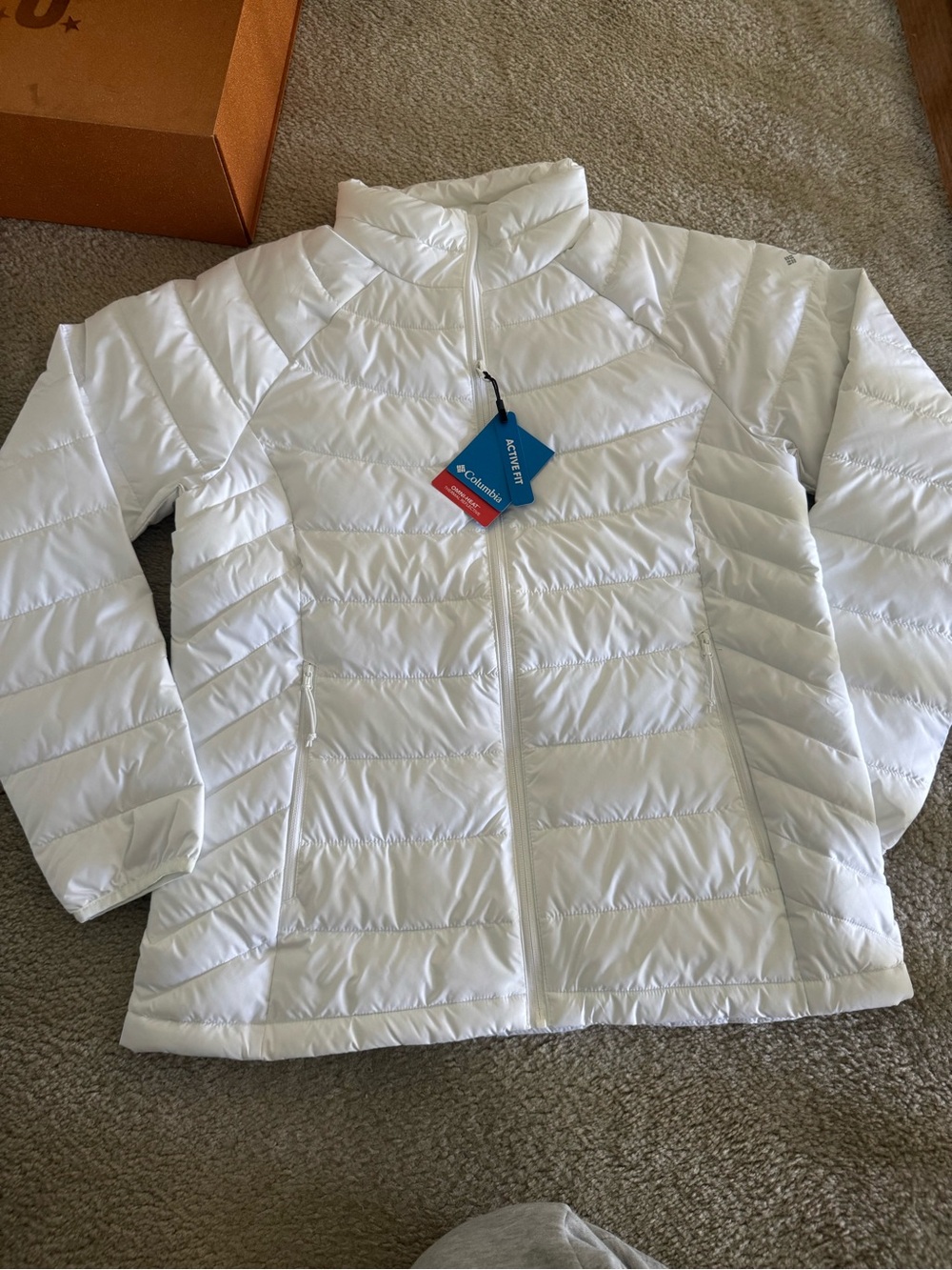 Columbia Women's Powder Light II Omni-Heat Jacket Size Large NWT